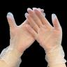 プラスチック手袋　粉なし　ＭとＬサイズ　2種