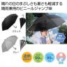  晴雨兼用　遮光遮熱ビニールジャンプ傘１本