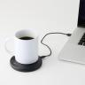 USBカップウォーマー　ラウンド（ブラック）