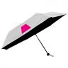 ９９％遮蔽遮光全天候折りたたみ傘（ホワイト）