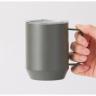蓋付き真空ステンレスマグカップ４００ｍｌ（グレー）