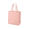 キャンバスホリデースクエアトート仕切りポケット付ver.2（スモークピンク）