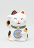 お絵描き招き猫（右手上げ）貯金箱
