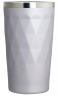 Lus-cube タンブラー400ml（シルバー）